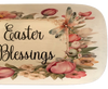 Dollar Tree Plastic TRAY Wall Art EASTER BLESSINGS Handmade Decor Gift Idea Crafters Delight {{ JAMsCraftCloset }}