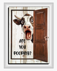 Digital Rectangle Graphic BATHROOM Design SVG-PNG-JPEG Decoupage Sublimation ARE YOU POOPING - COW Farm Animal Download Crafters Delight - JAMsCraftCloset