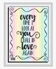 DIGITAL RECTANGLE Graphic Design I LOOK AT YOU AND FALL IN LOVE AGAIN 3 - PNG SVG JPEG PDF Farmhouse Country Cabin NURSERY Wall Art Shelf Sitter Home Decor Gift Crafters Delight - JAMsCraftCloset