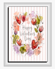 Digital Rectangle Graphic Design HAPPY VALENTINE'S DAY - FLORAL - PNG SVG PDF JPEG Farmhouse Country Home VALENTINE'S DAY HOLIDAY Decoupage Sublimation &nbsp;Design Gift Crafters Delight - JAMsCraftCloset