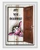 Digital Rectangle Graphic BATHROOM Design SVG-PNG-JPEG Decoupage Sublimation ARE YOU POOPING - GOAT - Farm Animal Download Crafters Delight - JAMsCraftCloset
