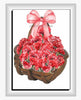 DIGITAL GRAPHIC DESIGN-Country-Floral-RED CARNATIONS-Vintage-Basket-Sublimation-Download-Digital Print-Clipart-PNG-SVG-JPEG-Crafters Delight-Digital Art - JAMsCraftCloset