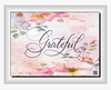 DIGITAL RECTANGLE Graphic Design GRATEFUL-FLORAL THEME - PNG SVG JPEG PDF Farmhouse Country Cabin POSITIVE SAYING Wall Art Home Decor Gift Crafters Delight - JAMsCraftCloset