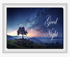 RECTANGLE SHAPED Digital Graphic Design GOOD NIGHT Scene - PNG SVG Store or Shop Sign Farmhouse Country Home Cabin Wall Art Decor Gift Crafters Delight HAPPY CRAFTING - JAMsCraftCloset