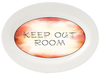 OVAL SHAPED Digital Graphic Design KEEP OUT ROOM Sublimation PNG SVG Lake House Sign Farmhouse Country Home Cabin DOOR ART Decor Wreath Design Gift Crafters Delight - JAMsCraftCloset