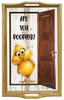Digital Rectangle Graphic BATHROOM Design SVG-PNG-JPEG Decoupage Sublimation ARE YOU POOPING - BIG EYED CHICK - Farm Animal Download Crafters Delight - JAMsCraftCloset