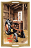 RECTANGLE SHAPED Digital Graphic Design ANTIQUE TRACTOR - READY TO WORK - PNG SVG Lake House Sign Farmhouse Country Home Cabin Wall Art Shelf Sitter Decor Chef Gift Crafters Delight - JAMsCraftCloset