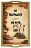 DIGITAL RECTANGLE Graphic Design NO TRESPASSING - WE HAVE GUNS AND SHOVELS - PNG SVG PDF JPEG House Sign Farmhouse Country Home Cabin MAN CAVE Door or Wall Art Decor Gift Crafters Delight HAPPY CRAFTING - JAMsCraftCloset