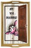 Digital Rectangle Graphic BATHROOM Design SVG-PNG-JPEG Decoupage Sublimation ARE YOU POOPING - GOAT - Farm Animal Download Crafters Delight - JAMsCraftCloset