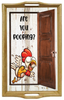 Digital Rectangle Graphic BATHROOM Design SVG-PNG-JPEG Decoupage Sublimation ARE YOU POOPING - RUNNING ROOSTER - Farm Animal Download Crafters Delight - JAMsCraftCloset