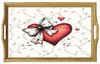 Digital Rectangle Graphic Design VALENTINE - RED HEART WITH BOW - PNG SVG PDF JPEG Farmhouse Country Home VALENTINE'S DAY HOLIDAY Decoupage Sublimation &nbsp;Design Gift Crafters Delight - JAMsCraftCloset