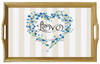 Digital Rectangle Graphic Design VALENTINE LOVE - BLUE FLORAL HEART - PNG SVG PDF JPEG Farmhouse Country Home VALENTINE'S DAY HOLIDAY Decoupage Sublimation &nbsp;Design Gift Crafters Delight - JAMsCraftCloset