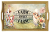 DIGITAL RECTANGLE Graphic Design FARM SWEET FARM - PNG SVG JPEG PDF Farmhouse Country Cabin SHELF SITTER WALL ART Home Decor Gift Crafters Delight - JAMsCraftCloset