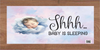 DIGITAL RECTANGLE Graphic Design BABY SLEEPING - BOY - PNG SVG JPEG PDF Farmhouse Country Cabin NURSERY Wall Art Shelf Sitter Home Decor Gift Crafters Delight - JAMsCraftCloset