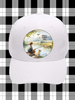 ROUND Digital Graphic Design PERFECT SUMMER DAY Little Boy and Dog Fishing First Home Sublimation Decoupage PNG SVG Country Farmhouse Home Decor Wall Art Shelf Sitter Gift Crafters Delight - JAMsCraftCloset