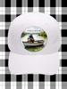 ROUND Digital Graphic Design FISHERMEN - TURN AROUND LOOK AT ME Decor Lake Scene With Animals First Home Sublimation Decoupage PNG SVG Country Farmhouse Home Decor Wall Art Shelf Sitter Gift Crafters Delight - JAMsCraftCloset