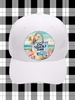 DIGITAL ROUND Graphic Design - ON BEACH TIME - Beach Coastal Decor Wedding Gift HOME DECOR Sublimation Decoupage PNG SVG PDF JPEG Wall Art Shelf Sitter Gift Crafters Delight - JAMsCraftCloset