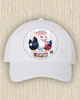 DIGITAL ROUND Graphic Design PATRIOTIC GOD BLESS AMERICA CHICKENS - PNG-JPEG-PDF-SVG-Decoupage-Sublimation Design Graphic Country Farmhouse Home Decor HOLIDAY Decor Gift Crafters Delight - JAMsCraftCloset