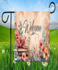 DIGITAL RECTANGLE Graphic Design FLORAL WELCOME - PNG SVG Lake House Sign Farmhouse Country Home Cabin Wall Art Shelf Sitter Decor Gift Crafters Delight {{ JAMsCraftCloset }}