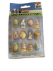 Vintage Bisque-Resin Mini Chicks and Bunnies Easter Ornaments - Holiday Decorations - 12 Total - Tree Decorations Easter Egg Tree Collectible Rare Discontinued Gift Idea - JAMsCraftCloset