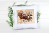 RECTANGLE SHAPED Digital Graphic Design SANTA IN SLEIGH - I AM ON MY WAY - PNG SVG Christmas Farmhouse Country Home Cabin Wall Art Decor Gift Crafters Delight HAPPY CRAFTING - JAMsCraftCloset