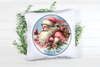 ROUND Digital Graphic Design SANTA - I AM ON MY WAY - &nbsp;CHRISTMAS DESIGN PNG-JPEG-PDF-SVG-Decoupage-Sublimation Design Graphic Country Farmhouse Home Decor HOLIDAY Decor Gift Crafters Delight - JAMsCraftCloset