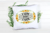 OVAL SHAPED Digital Graphic Design BOLD YELLOW FARM SWEET FARM SUNFLOWERS Sublimation Decoupage PNG SVG House Sign Farmhouse Country Home Cabin Wall Art Decor Wreath Design Gift Crafters Delight - JAMsCraftCloset