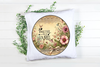 ROUND Digital Graphic Design - TOGETHER WE MAKE A FAMILY - Wedding Gift HOME DECOR Sublimation Decoupage PNG SVG PDF JPEG Country Farmhouse Wall Art Shelf Sitter Gift Crafters Delight - JAMsCraftCloset