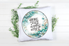 ROUND Digital Graphic Design - HOME IS MY HAPPY PLACE - Wedding Gift HOME DECOR Sublimation Decoupage PNG SVG PDF JPEG Country Farmhouse Wall Art Shelf Sitter Gift Crafters Delight - JAMsCraftCloset