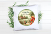 ROUND Digital Graphic Design A LITTLE BIT OF HEAVEN Farm Chickens Wedding Gift First Home Sublimation Decoupage PNG SVG Country Farmhouse Home Kitchen Decor Wall Art Shelf Sitter Gift Crafters Delight - JAMsCraftCloset