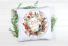 ROUND Digital Graphic Design SEASONS GREETINGS - &nbsp;Gift First Home Sublimation Decoupage PNG SVG Country Farmhouse Home Decor HOLIDAY Wall Art or Shelf Sitter Decor Gift Crafters Delight - JAMsCraftCloset