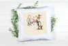 Digital Rectangle Graphic Design VALENTINE LOVE - DUCK WITH FLOWERS - PNG SVG PDF JPEG Farmhouse Country Home VALENTINE'S DAY HOLIDAY Decoupage Sublimation &nbsp;Design Gift Crafters Delight - JAMsCraftCloset