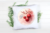 ROUND Digital Graphic Design MERRY CHRISTMAS - RED BULBS Gift First Home Sublimation Decoupage PNG SVG Country Farmhouse Home Decor Wall Art Decor Gift Crafters Delight - JAMsCraftCloset