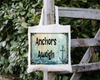 RECTANGLE SHAPED Digital Graphic Design ANCHORS AWEIGH Sublimation PNG SVG Lake House Sign Farmhouse &nbsp;Country Home Cabin BOAT CABIN CRUISER Wall Art Decor Wreath Gift Crafters Delight - JAMsCraftCloset