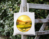 ROUND Digital Graphic Design OH WHAT A BEAUTIFUL DAY Sunny Country Farm Scene Wedding Gift First Home Sublimation PNG SVG Country Farmhouse Home Decor Wall Art Gift Crafters Delight - JAMsCraftCloset
