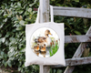 ROUND Digital Graphic Design MAMA DUCK AND BABBIES Decor Lake Scene With Animals First Home Sublimation Decoupage PNG SVG Country Farmhouse Home Decor Wall Art Shelf Sitter Gift Crafters Delight - JAMsCraftCloset