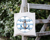 ROUND Digital Graphic Design NAUTICAL ANCHOR ROPE Sublimation PNG SVG BOAT DECOR Home Decor Wall Art Decor Gift Crafters Delight - JAMsCraftCloset