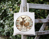 ROUND Digital Graphic Design DEER - IS THAT REALLY SANTA - &nbsp;CHRISTMAS DESIGN PNG-JPEG-PDF-SVG-Decoupage-Sublimation Design Graphic Country Farmhouse Home Decor HOLIDAY Decor Gift Crafters Delight - JAMsCraftCloset