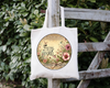 ROUND Digital Graphic Design - TOGETHER WE MAKE A FAMILY - Wedding Gift HOME DECOR Sublimation Decoupage PNG SVG PDF JPEG Country Farmhouse Wall Art Shelf Sitter Gift Crafters Delight - JAMsCraftCloset