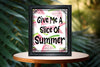 TUMBLER Full Wrap Sublimation Digital Graphic Design Download GIVE ME A SLICE OF SUMMER SVG-PNG Kitchen Patio Porch Decor Gift Picnic Crafters Delight - Digital Graphic Design - JAMsCraftCloset