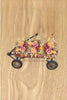 DIGITAL GRAPHIC DESIGN-Country-Floral- Vintage Wagon 2 Pink Burgundy Yellow Floral-Sublimation-Download-Digital Print-Clipart-PNG-SVG-JPEG-Crafters Delight-Digital Art- JAMsCraftCloset