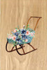 DIGITAL GRAPHIC DESIGN-Country-Floral-Vintage Sleigh 1 Blue-Sublimation-Download-Digital Print-Clipart-PNG-SVG-JPEG-Crafters Delight-Digital Art- JAMsCraftCloset