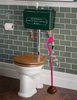 Decorative Plunger Flamingo Florida Coastal Decor Hot Pink Upcycled Bathroom Toilet Decor Handmade Gift Idea Unique