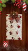 Clipboard Legal Size Vintage Upcycled Handcrafted Christmas Design CHRISTMAS SANTA HOLDING TREE Design Gift Idea Unique {{ JAMsCraftCloset }}