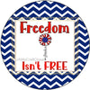 ROUND Digital Graphic Design Patriotic FREEDOM ISN'T FREE Sublimation PNG SVG Door Sign Wall Art Wreath Design Entrance Design Crafters Delight HAPPY CRAFTING - Digital Graphic Design - JAMsCraftCloset