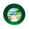 ROUND Digital Graphic Design BEACH SCENE 2 Sublimation PNG SVG Beach House Sign KITCHEN Wall Art Decor Wreath Design Gift Crafters Delight HAPPY CRAFTING {{ JAMsCraftCloset }}