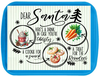 RECTANGLE SHAPED Digital Graphic Design DEAR SANTA - GOODIE TRAY 2 - PNG SVG Christmas Farmhouse Country Home Cabin Wall Art Decor Gift Crafters Delight HAPPY CRAFTING - JAMsCraftCloset