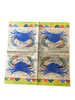 NAPKIN 15 BLUE CRAB Decoupage Craft Supplies Paper Crafts Card Making Journaling Mixed Medium Crafters Delight