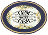 OVAL SHAPED Digital Graphic Design BOLD YELLOW FARM SWEET FARM DAISIES Sublimation Decoupage PNG SVG House Sign Farmhouse Country Home Cabin Wall Art Decor Wreath Design Gift Crafters Delight - JAMsCraftCloset