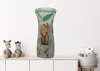 Glass VASE Decoupaged WOODLAND ANIMALS Nursery Decor Child's Room Decor Shelf Sitter Shabby Chic Victorian BoHo Decor Baby Shower Gift Idea - JAMsCraftCloset